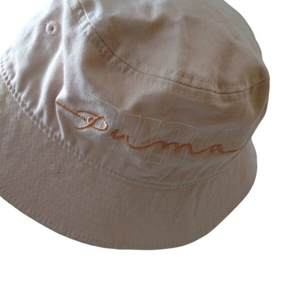 Puma Bucket Hat Women's One Size Light Pink Logo Outdoor Activewear Athleisure - Picture 2 of 5